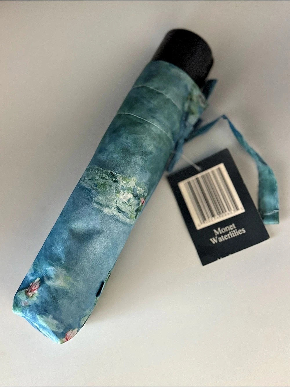 Monet Waterlillies Compact Umbrella NWT